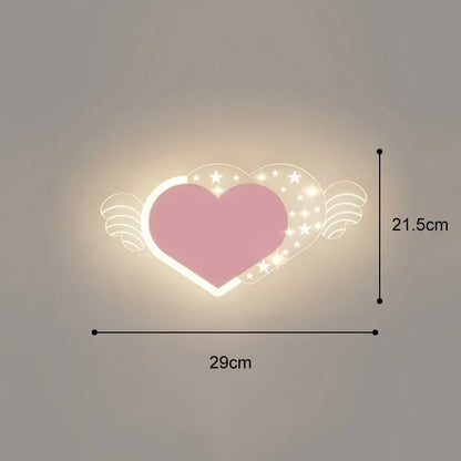 DecorBites™ Kids' Room Cartoon Wall Lamp: Cute LED Lighting for Bedroom, Aisle, Bedside