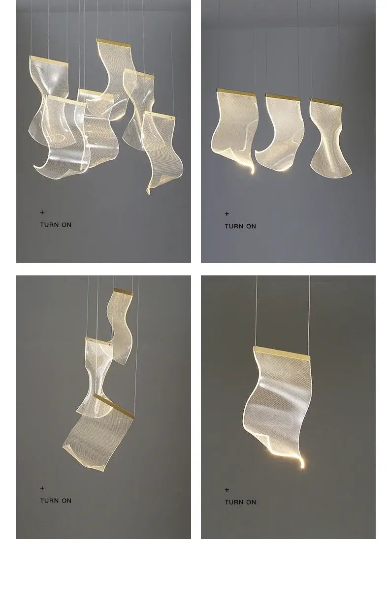 DecorBites™ LED Ceiling Chandelier for Modern Home