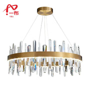 Elegant Crystal Pendant Chandelier