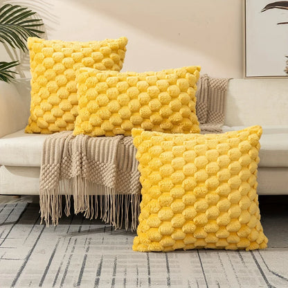 DecorBites™ Knit Decorative Pillow Covers Soft Modern Cushion for Living Room Sofa