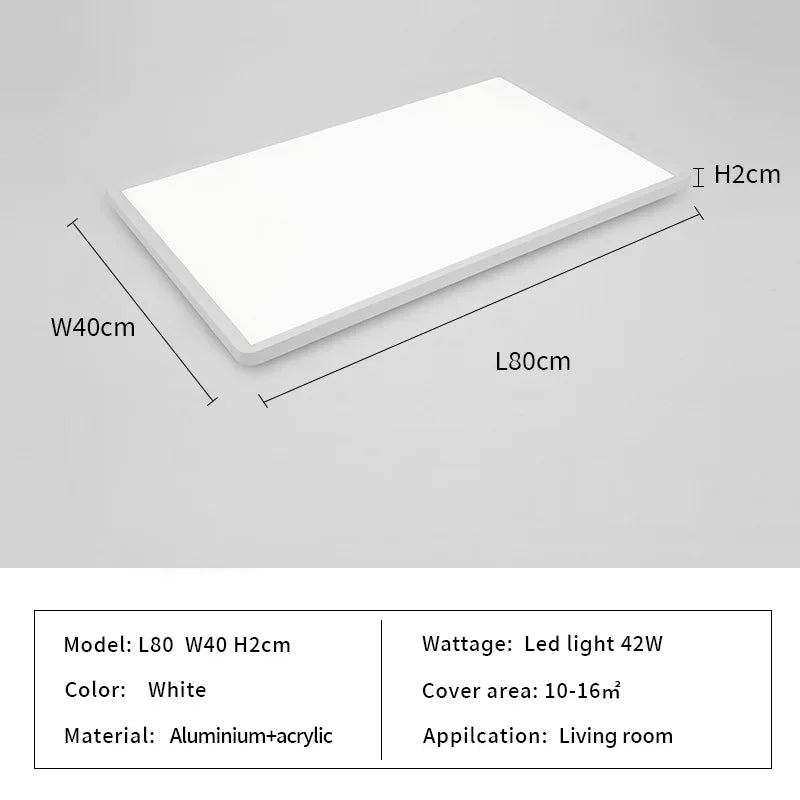 DecorBites™ LED Ceiling Lights for Home Deco - Minimalist Modern Lighting Fixture