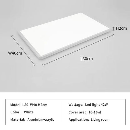 DecorBites™ LED Ceiling Lights for Home Deco - Minimalist Modern Lighting Fixture