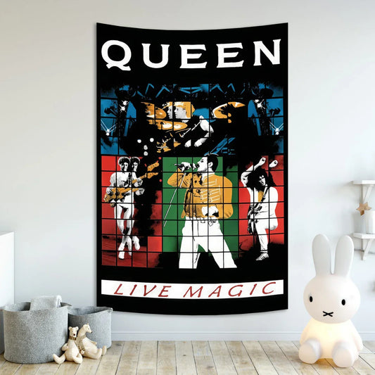 Decobites Tapestry Queens Legendary Singer Wall Hanging Sheets