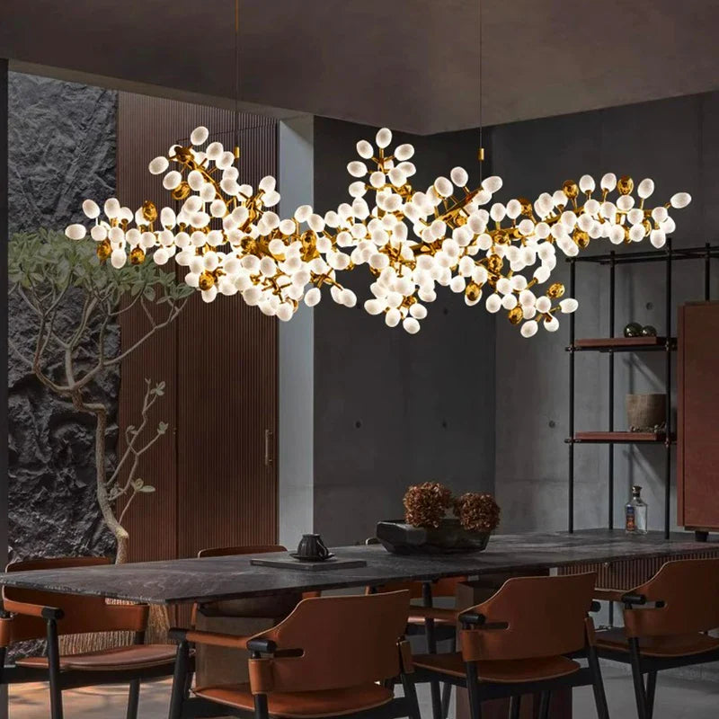 DecorBites™ LED Chandelier Lighting for Living Room, Bedroom, and Dining Room