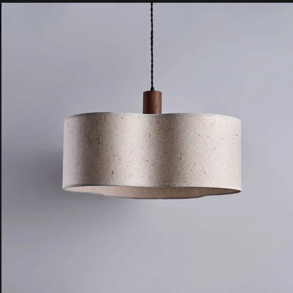 Lámpara de araña DecorBites™ Cream Wabi-sabi, estilo retro japonés, para decoración de dormitorios.