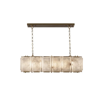 DecorBites™ Dimmable LED Marble Art Chandelier Ceiling Light for Dinning Room