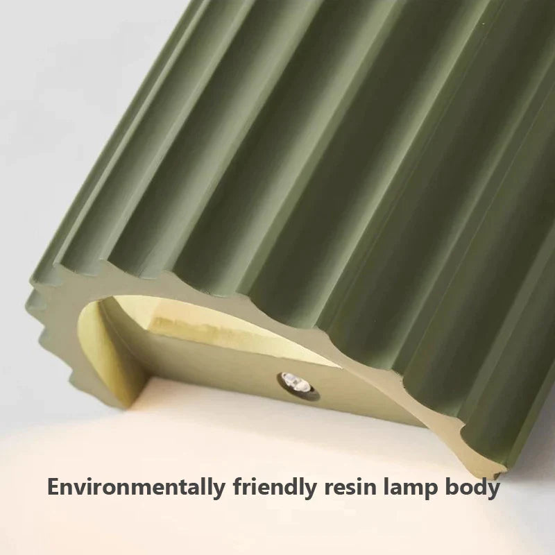 DecorBites™ LED Resin Wall Sconces Minimalist Illumination for Entryway Living Bedroom