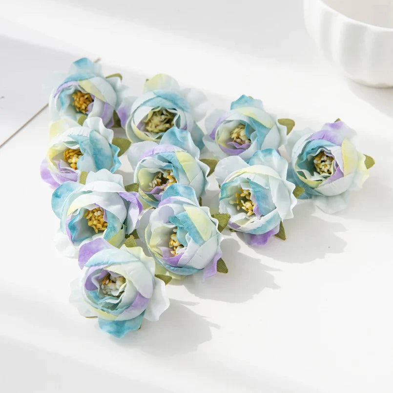 DecorBites™ Artificial Flowers Wedding Christmas Decoration Home Scrapbooking Bridal Accessories