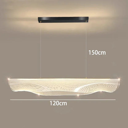 DecorBites™ LED Pendant Light: Modern Home Decor Chandeliers for Living and Dining Room Lighting