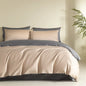 Decobites Egyptian Cotton Bedding Set: Sheet, Pillowcase, Blanket Cover in Queen King Size