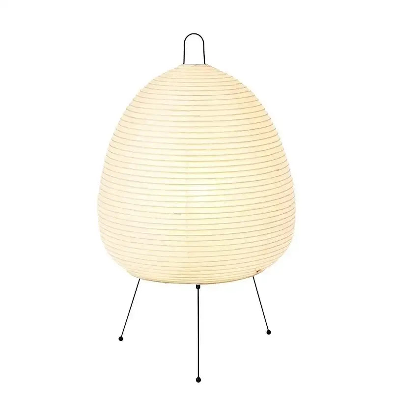 DecorBites™ Japanese Style Rice Paper Table Lamp for Living Room Bedroom, Study, Hotel