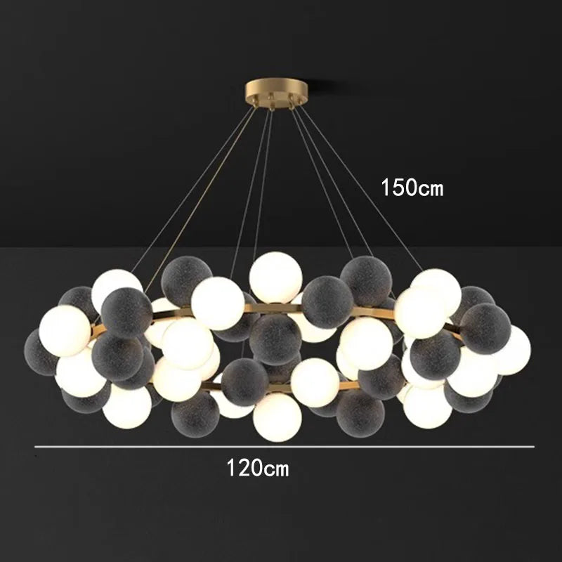 Lámparas de araña colgantes LED Decorbites™ para la decoración moderna del hogar, iluminación interior para sala de estar y comedor