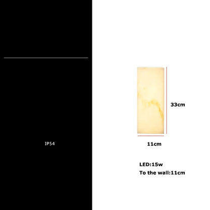 Aplique de pared LED geométrico para exteriores DecorBites™ con forma de cubo para pasillo o patio trasero