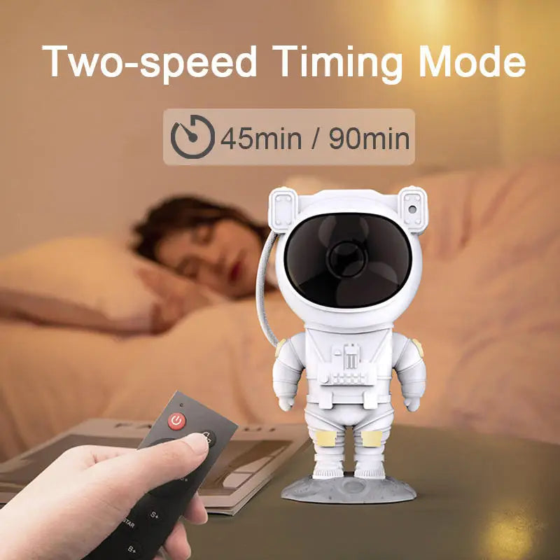 DecorBites™ Astronaut Star Night Light Projector for Kids Bedroom - Starry Galaxy Projection Toy