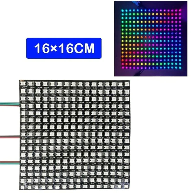 DecorBites™ LED Matrix Panel Light - Flexible, Addressable, Digital Pixel Screen