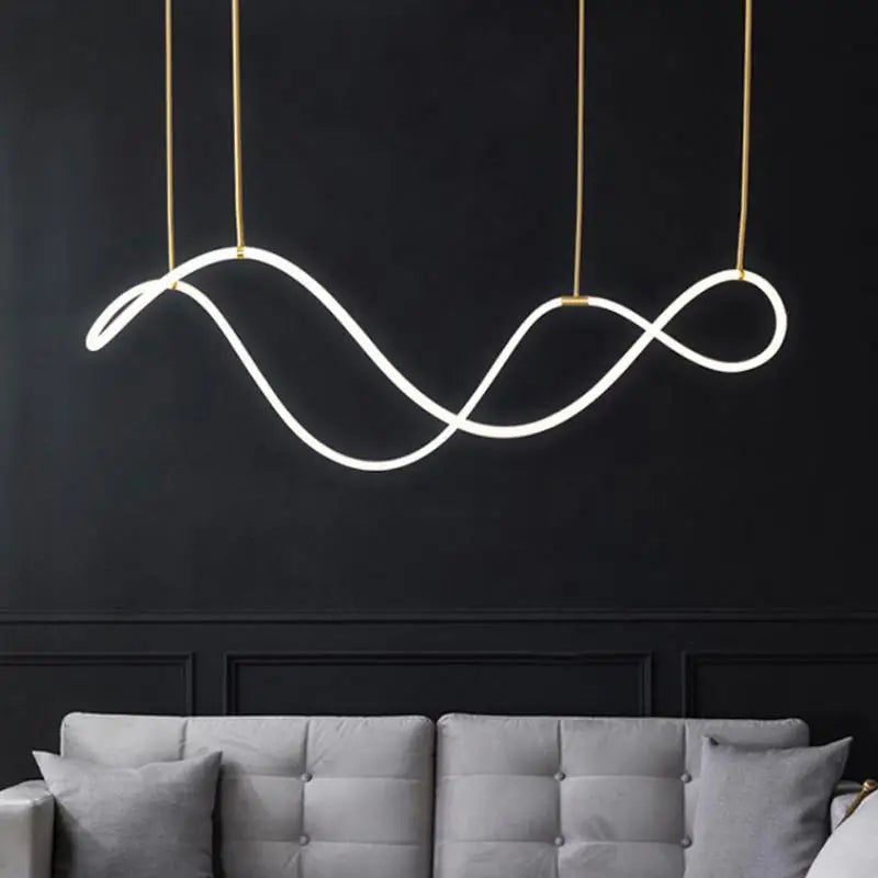Lámpara colgante de manguera larga LED Decorbites™ para comedor, cocina o bar