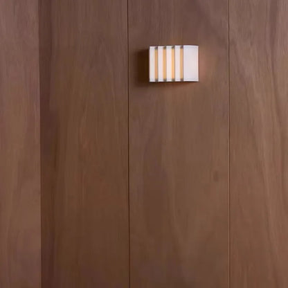 DecorBites™ Japanese Cloth LED Wall Lamp for Hotel Living Room, Bedroom, Retro Wall Lights