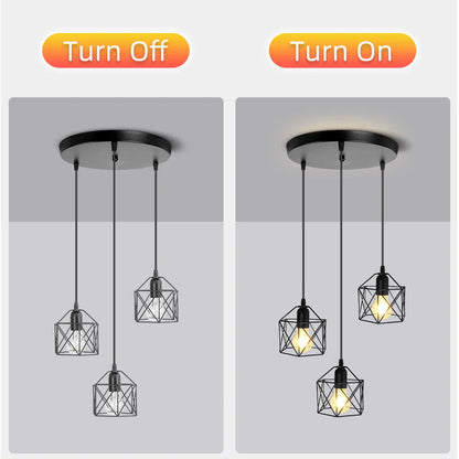 DecorBites™ LED Ceiling Lamp - Modern Hanging Light Fixture for Kitchen Dining Room