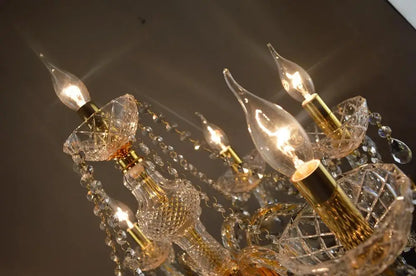 DecorBites™ Crystal Floor Lamp: Modern French Style for Living, Bedroom, Dining, Kitchen