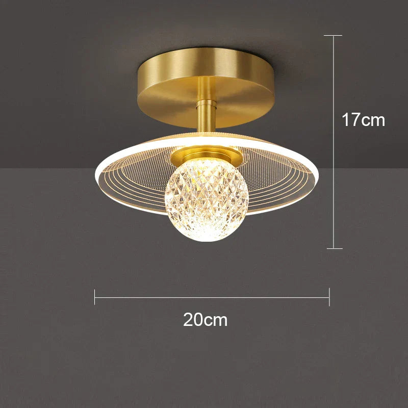 DecorBites™ LED Ceiling Lamp: Modern Nordic Light for Home Decor & Indoor Lighting