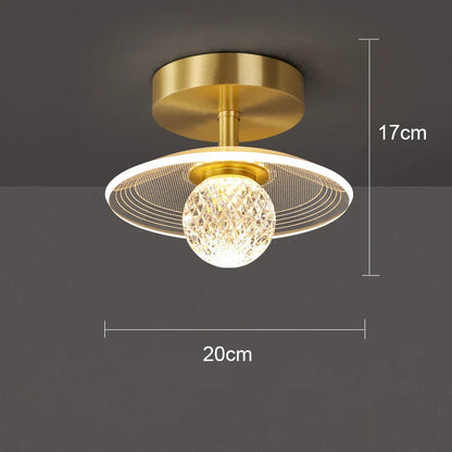 DecorBites™ LED Ceiling Lamp: Modern Nordic Light for Home Decor & Indoor Lighting