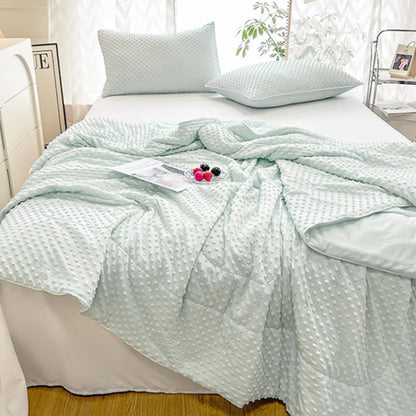 بطانية تدليك تبريد DecorBites™ للمنزل، لحاف سرير مزدوج مفرد