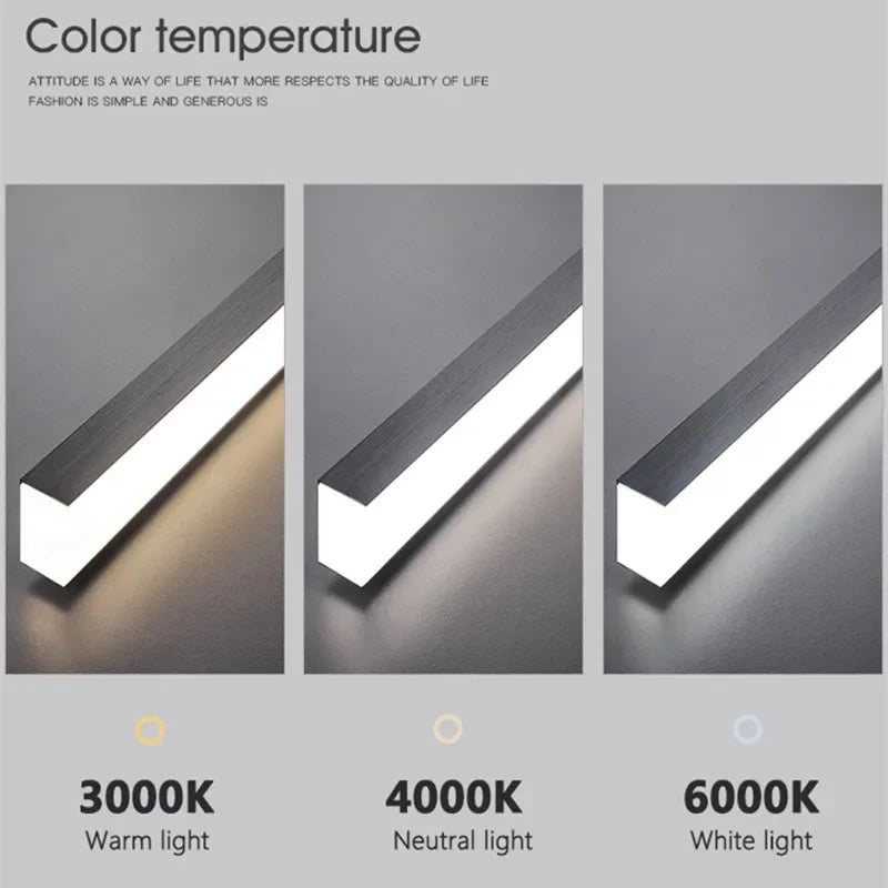 DecorBites™ Dimmable LED Ceiling Chandelier: Modern Minimalist Lighting for Home and Office