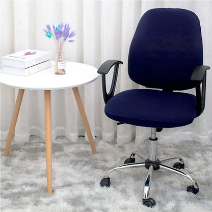 Decobites Printed Spandex Chair Cover: Universal Office Chair Protector for Comfort and Style