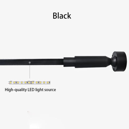 DecorBites™ LED Skyline Linear Wall Light: SMD COB Strips for Minimalist Living & Exhibit Décor