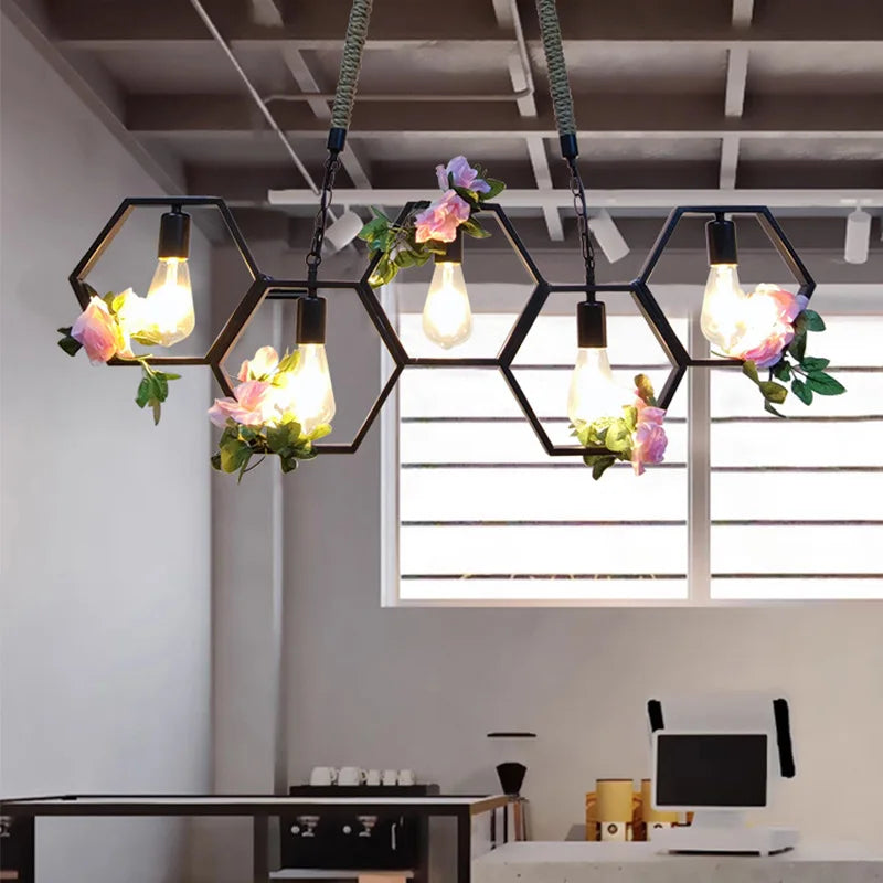 DecorBites™ Industrial Style Pendant Light for Bar, Restaurant - Retro Creative Personality