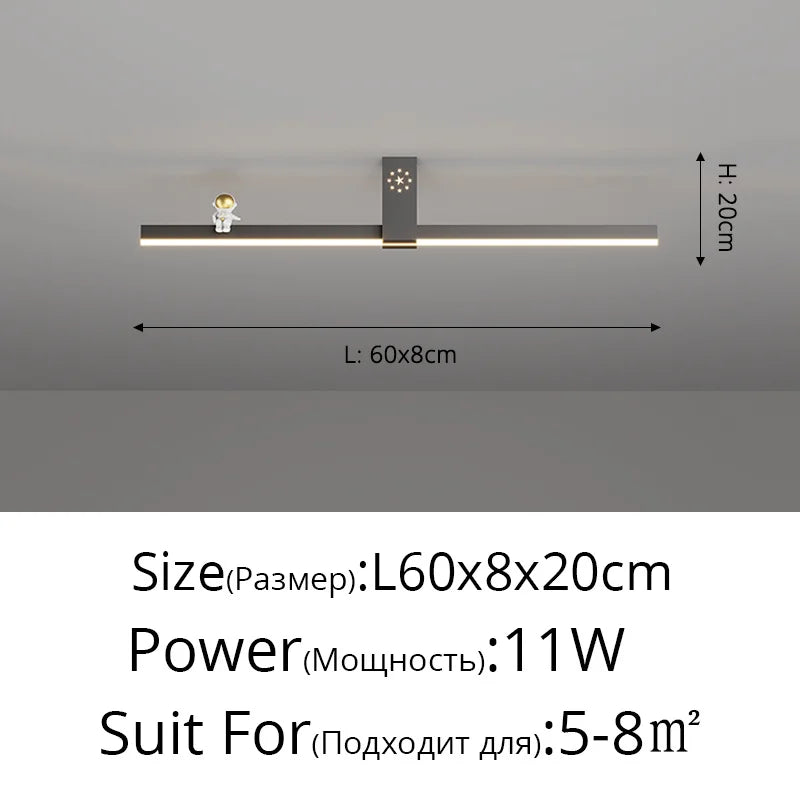 DecorBites™ LED Chandelier: Bright Indoor Lighting for Bedroom, Living, Study, Dining Room