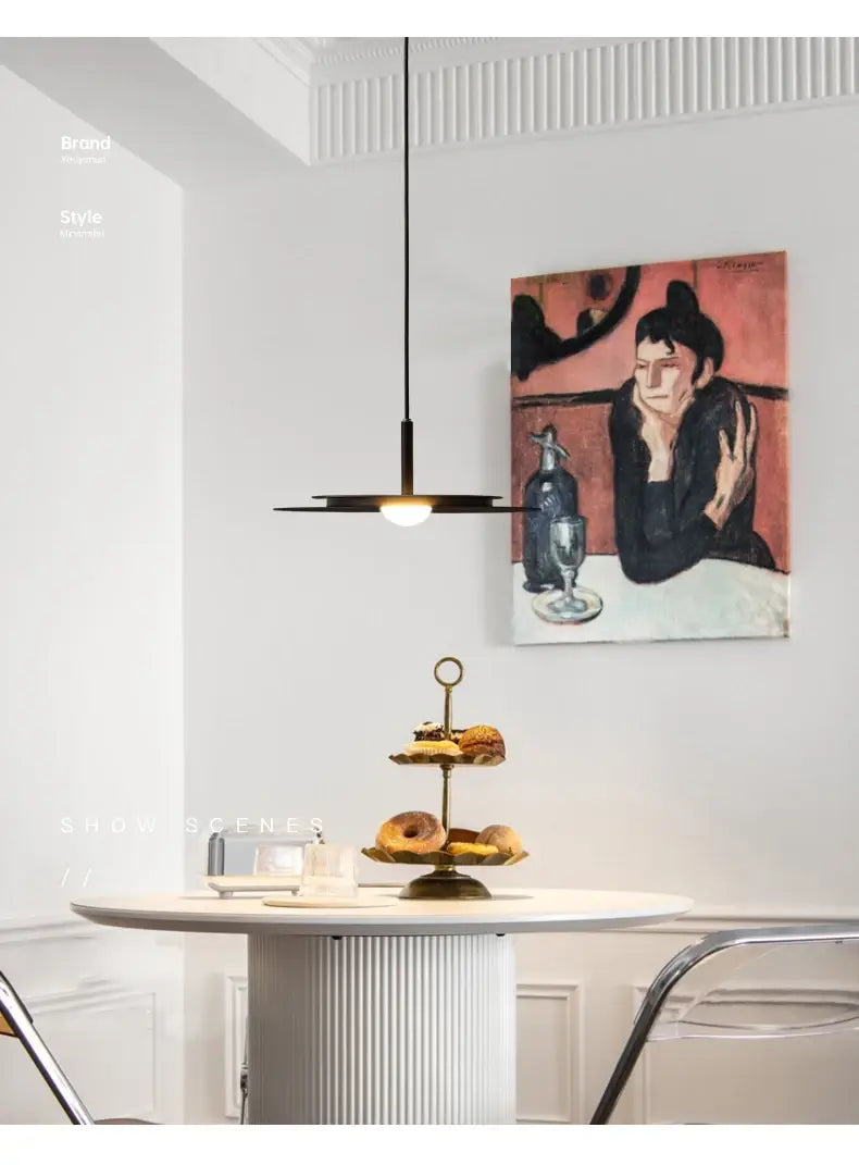 DecorBites™ LED Nordic Flying Saucer Chandelier - Modern Decor