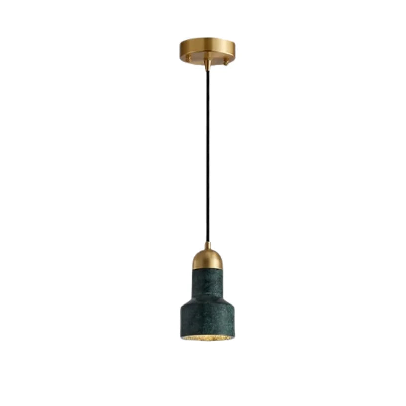 DecorBites™ Emerald-Green LED Pendant Lamp for Dining Living Room Loft Bar Bedside