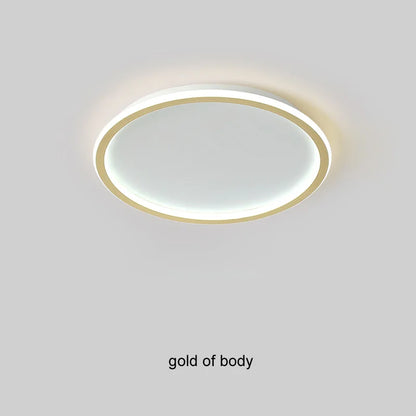 DecorBites™ Black Dimmable LED Ring Ceiling Light for Modern Living Room, Bedroom, Kitchen Décor