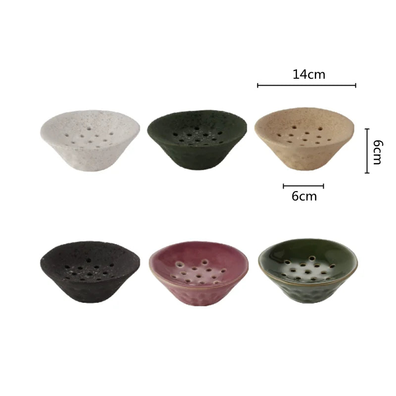 DecorBites™ Lotus Root Clay Bowl Flower Vase Terrarium Home Decor