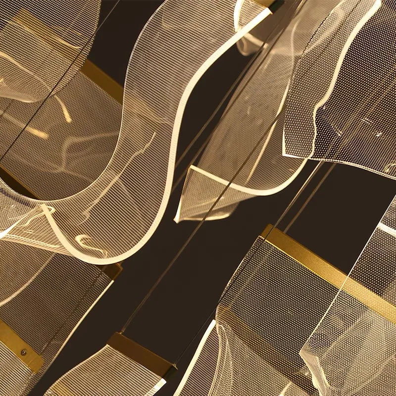 Lámpara de techo LED DecorBites™ para escaleras, iluminación moderna y original para sala de estar y comedor.