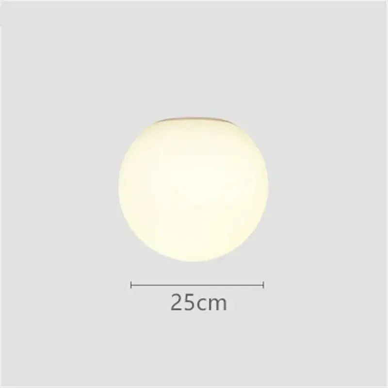 DecorBites™ LED Glass Ball Wall Sconce Light 14cm 25cm 35cm Dioscuri Parete Ceiling Lamp