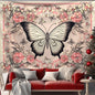 Decobites Butterfly Series Background Cloth for Home Decoration Living Room and Bedroom