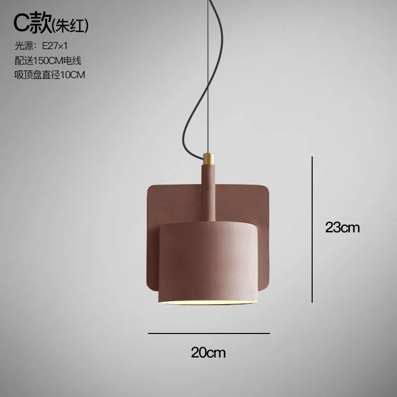 DecorBites™ Cement Pendant Lamp Retro Lights