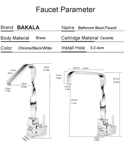 Gold Bathroom Basin Faucet Mixer