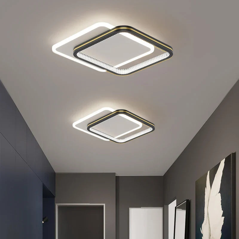 DecorBites™ Crystal LED Ceiling Lights for Home Entrance Indoor Lighting Fixtures