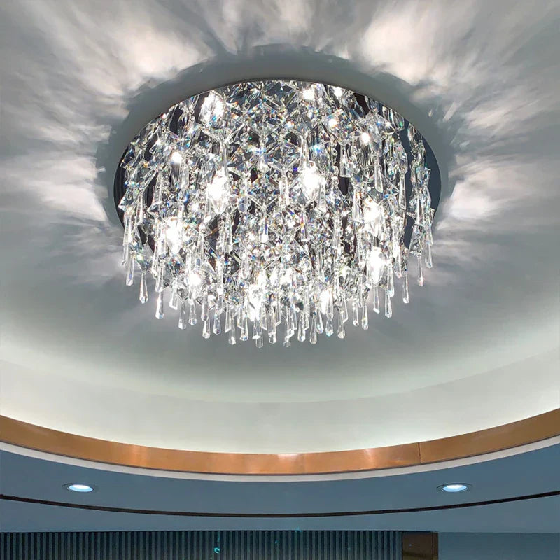 DecorBites™ Crystal Light: Modern Luxury Living Room Bedroom Dining Room Ceiling Light