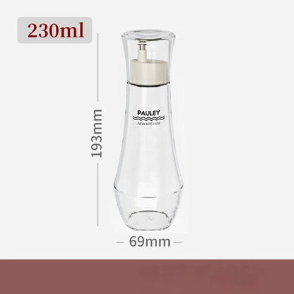 DecorBites™ Glass Seasoning Bottle Set for Cooking: Oil, Vinegar, Soy Sauce, Barbecue Spray