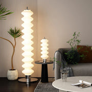Amber Glass Gourd Floor Lamp H155cm Nordic