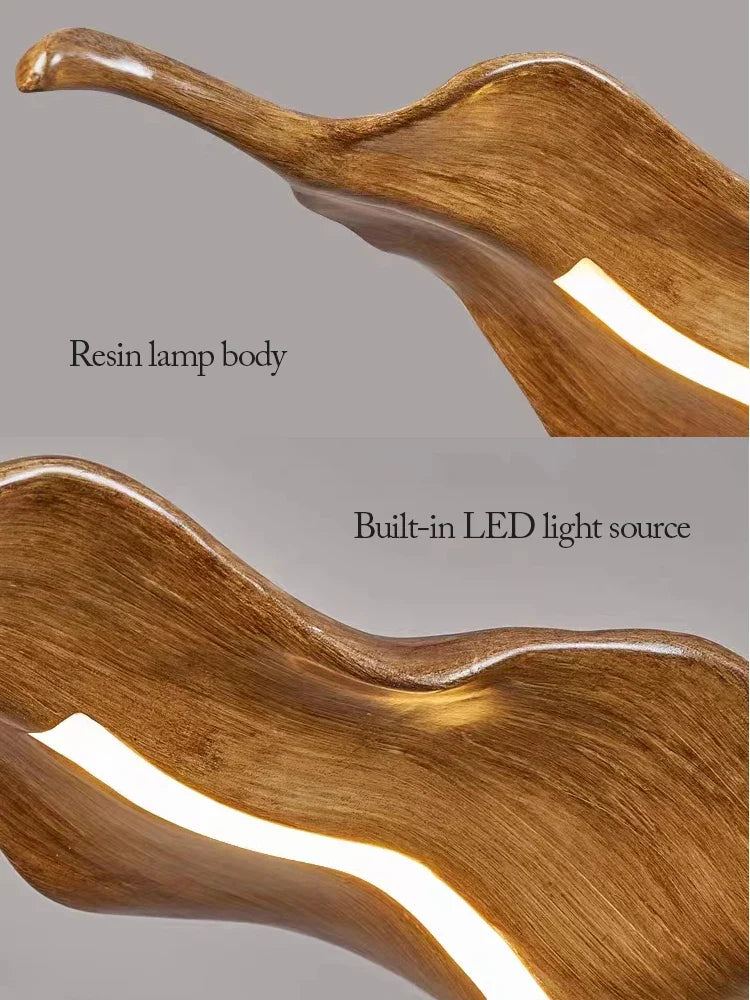 Luces de Colgante de Hojas Decorbites™: Lámpara Colgante con Control Remoto Regulable para Iluminación Decorativa Interior