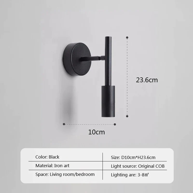 DecorBites™ LED Wall Lamp Adjustable Rotation 5W Spotlight