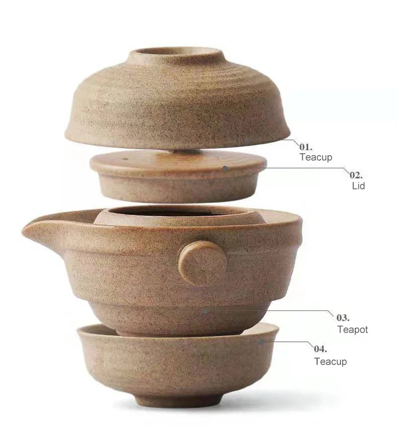 Ceramic Kung Fu Tea Set