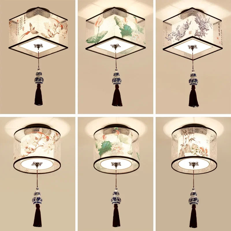 Lotus Corridor Ceiling Lamp