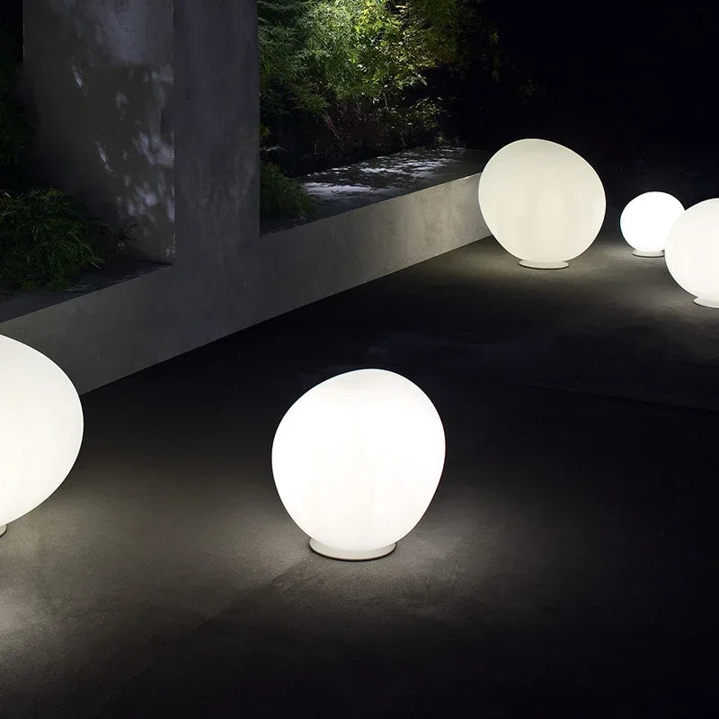 DecorBites™ Glass Floor Lamp for Living Room Bedroom Study Desk Decor Light