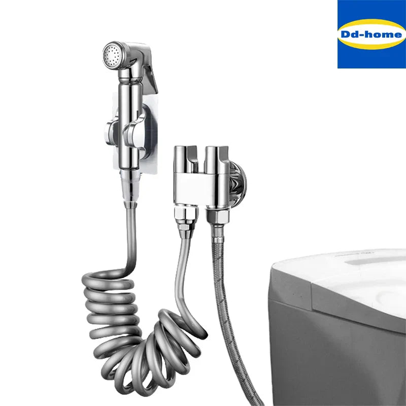DecorBites™ High Pressure Bidet Sprayer Set - Toilet Hygienic Shower Bathroom Accessories